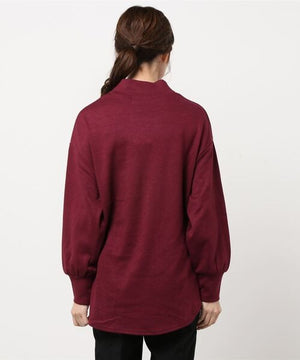 ハイネックニットソートップス