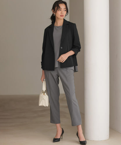 ジョーゼットジャージー ジャケット