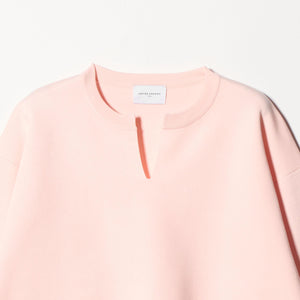 スウェットライク スキッパーニット ‐ウォッシャブル‐