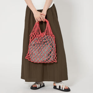 パラコード ネット ショルダーバッグ/かごバッグ