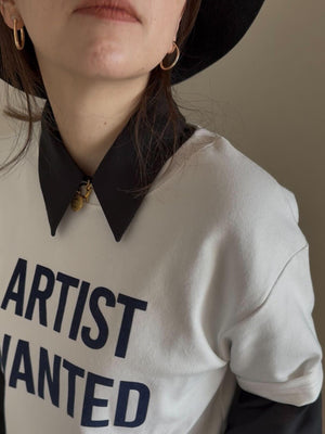 アーティストフロッキーロゴTシャツ