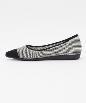 バイカラー ポインテッドパンプス