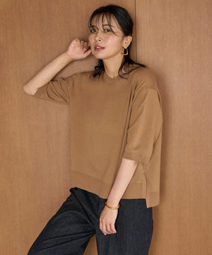 マイビューティ ハーフスリーブ ニット