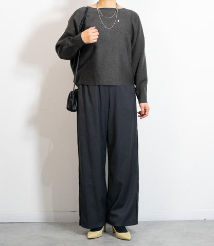 ベロアパイピングパンツ