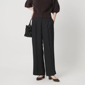 2タック ワイドパンツ‐UVカット 接触冷感 吸水速乾 帯電防止 ウォッシャブル‐