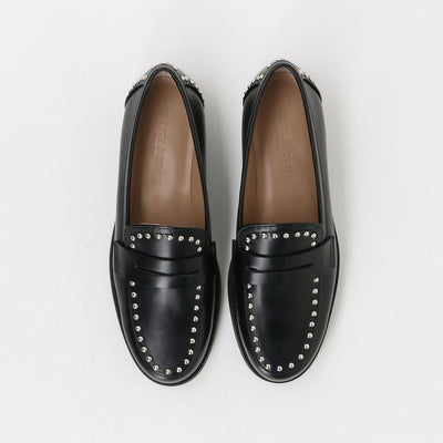 スタッズラインローファー フラット20↑