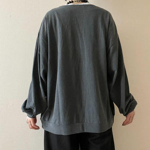 コットンジャージーオーバーカーディガン