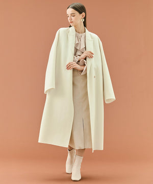 ZION / ウールロングチェスターコート