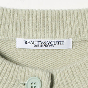 ウールニット ショートカーディガン