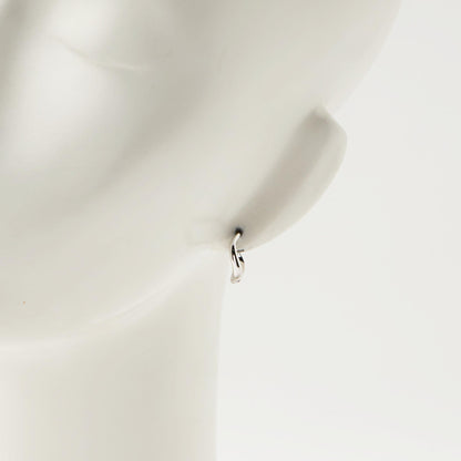 ツイスト フープ ピアス