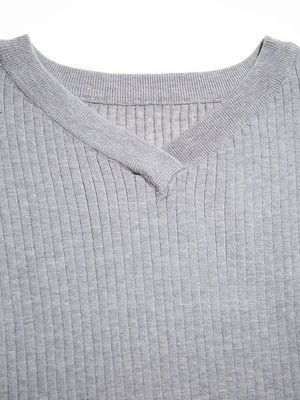 Vﾈｯｸﾜｲﾄﾞﾘﾌﾞ長袖