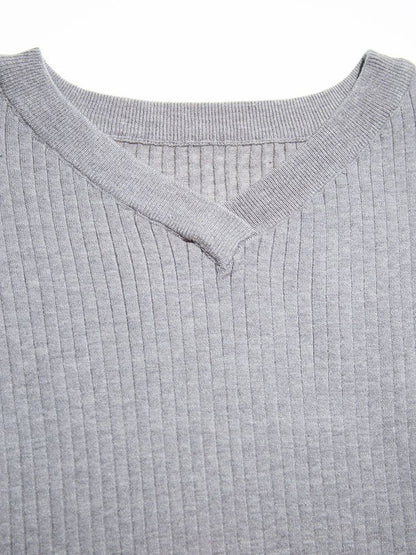 Vﾈｯｸﾜｲﾄﾞﾘﾌﾞ長袖