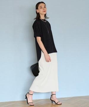 スゴ機能美ニット Iラインスカート