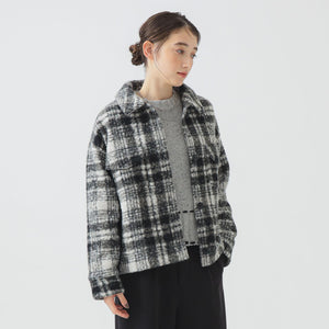 チェック CPO ブルゾン