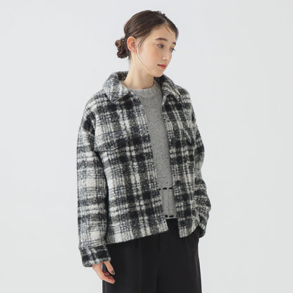 チェック CPO ブルゾン