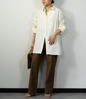 バックギャザーシャツ