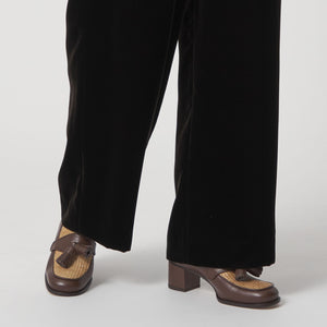 タッセルローファー パンプス50↑