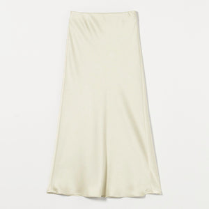 ポリエステルサテン マーメイドフレアスカート