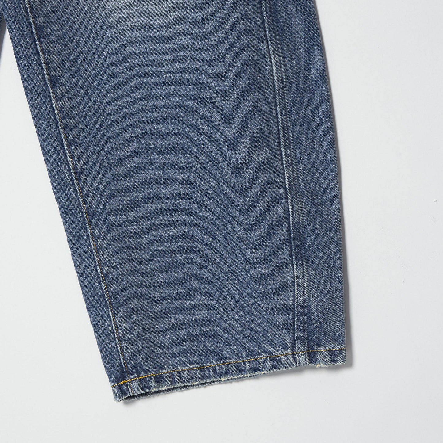 コットンデニム カーブパンツ