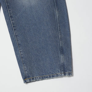 コットンデニム カーブパンツ