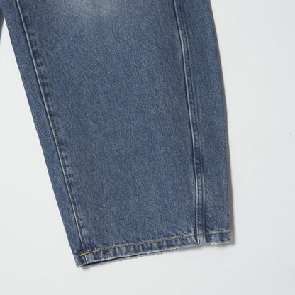 コットンデニム カーブパンツ