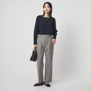 ［size SHORT/TALLあり］カチリラ ストレート パンツ ウォッシャブル ストレッチ