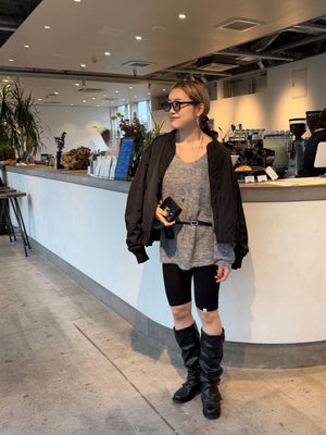 ウォータードロップ ロングネックレス