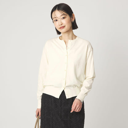 ＜1_OF MINE＞クルーネック ニット カーディガン