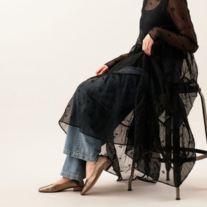 スクエアセンターシーム フラット25↓↑