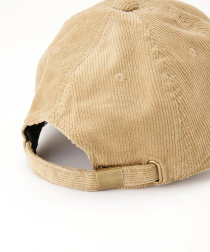 コーデュロイキャップ