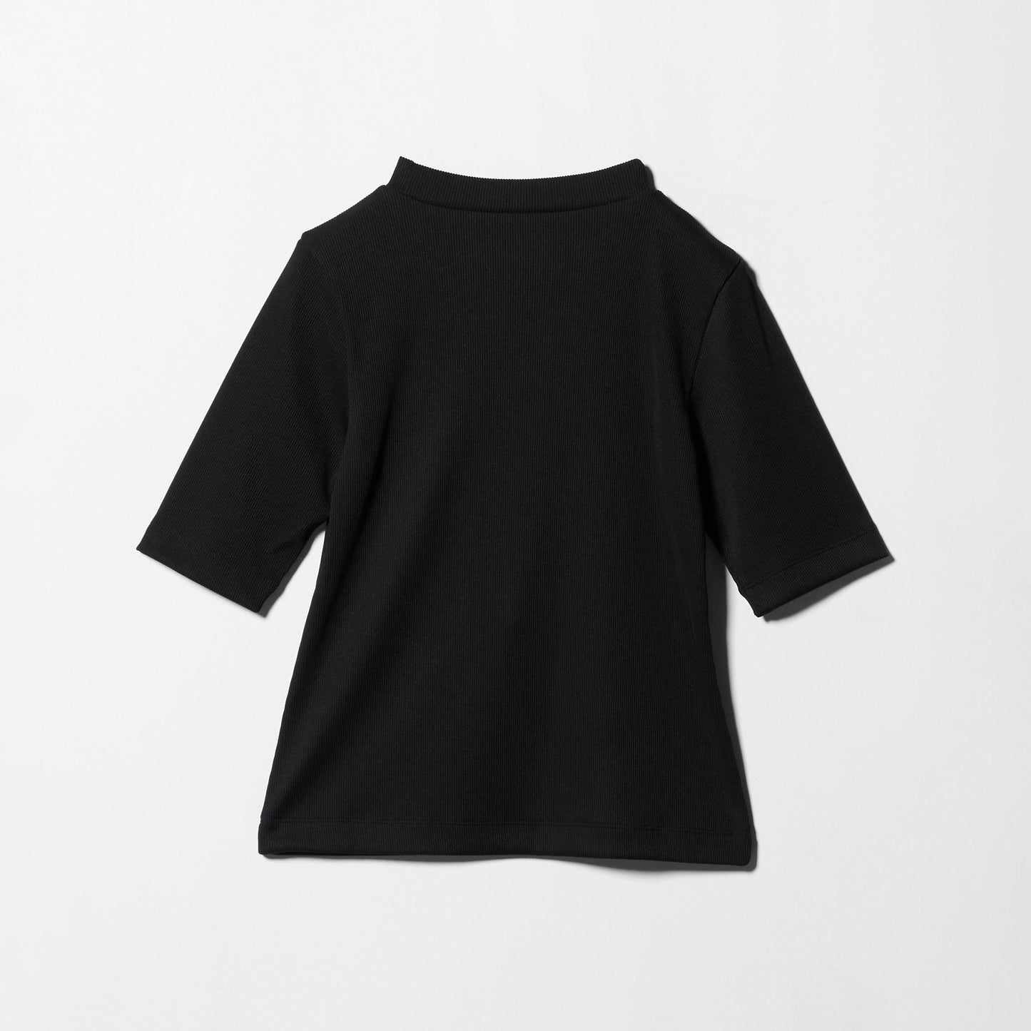 ニットライク モックネック カットソー