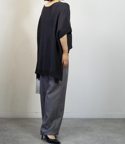 ツイードライクイージーパンツ