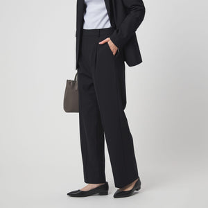 ［size SHORT/TALLあり］カチリラ ストレート パンツ ウォッシャブル ストレッチ