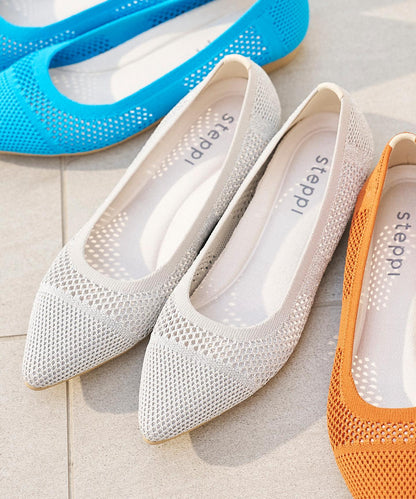 パターンメッシュ パンプス