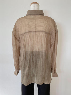 ワッシャーシアーシャツ