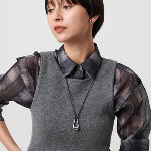 メルティング オーバル コードネックレス
