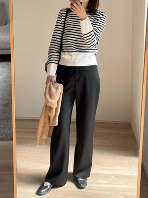 スパンデックスデニムライクパンツ