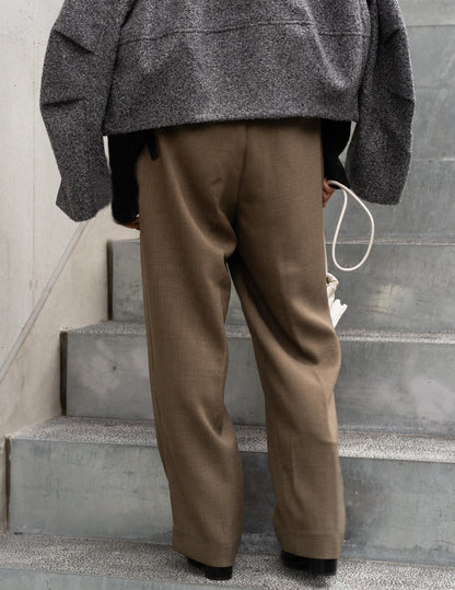 ワイドストレートパンツ