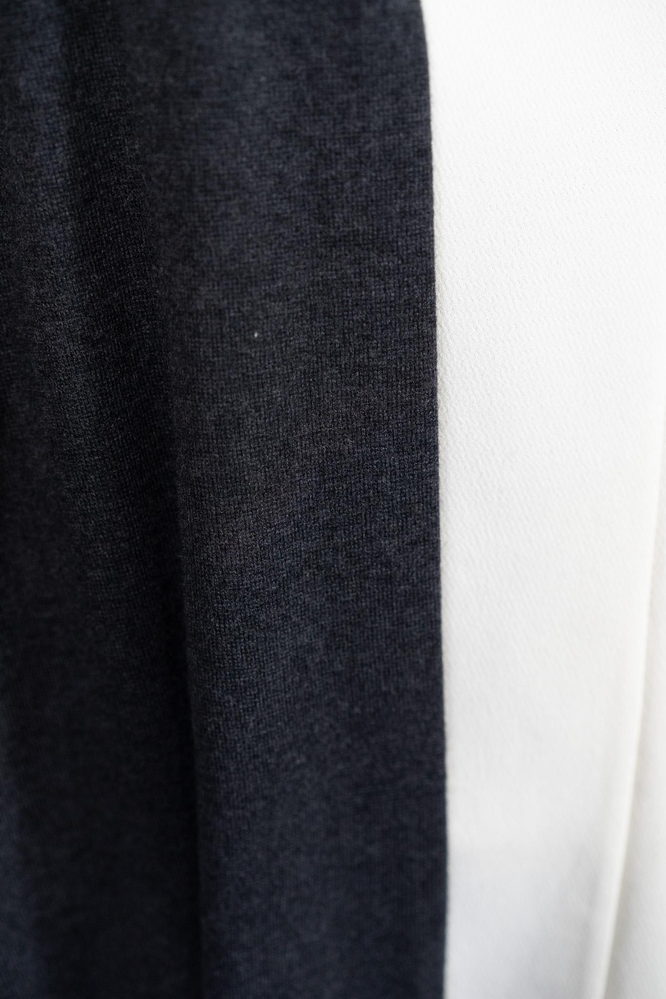 着流しニットコーディガン