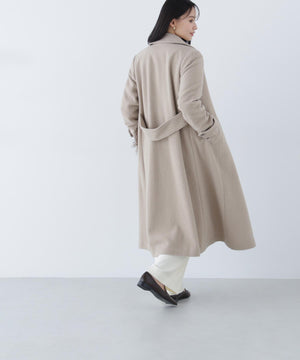 ビッグカラーダブルチェスターコート