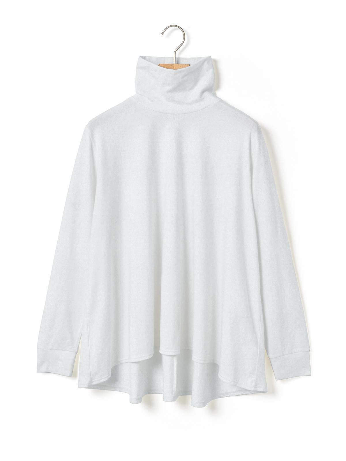 MidiUmi ハイネックフレアプルオーバー