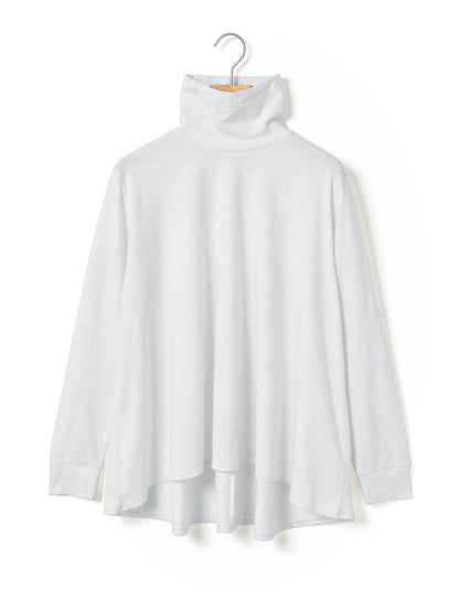 MidiUmi ハイネックフレアプルオーバー