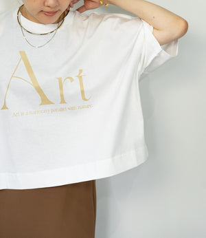 【接触冷感】ショートロゴTシャツ