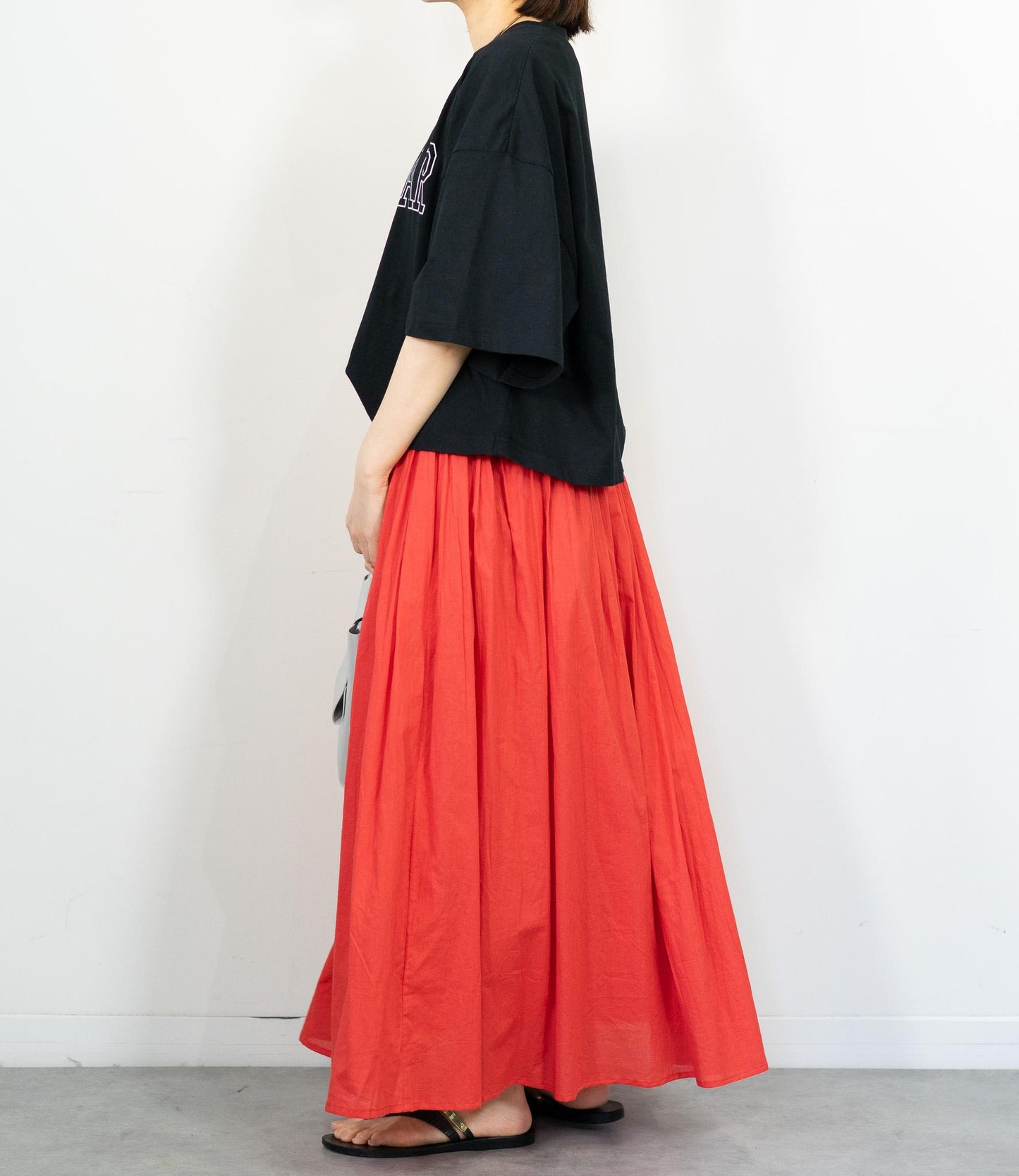 クロップドロゴTシャツ