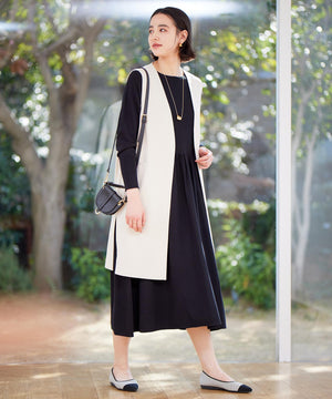 バイカラー ポインテッドパンプス