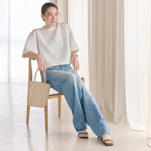 コンビ メッシュ ミニ トートバッグ/かごバッグ