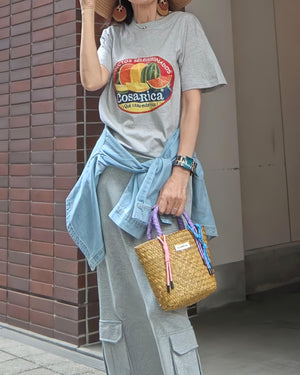 ヴィンテージタッチのスイカＴシャツ
