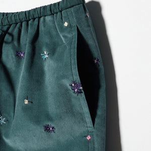 エンブロイダリー イージーパンツ