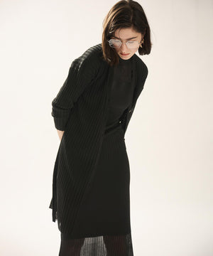 シアーニット コンビトップス