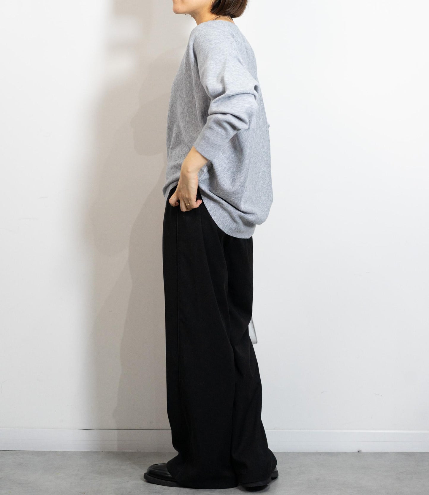 ベロアパイピングパンツ